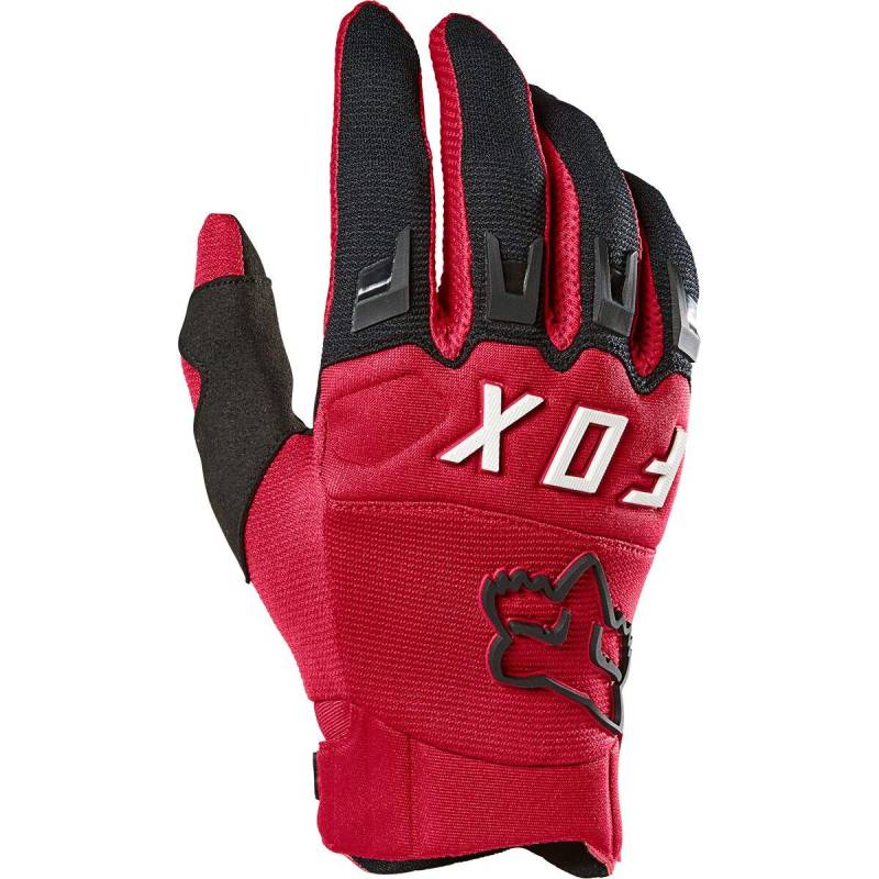 Fox Dirtpaw Glove Red M, Flammenrot von Fox