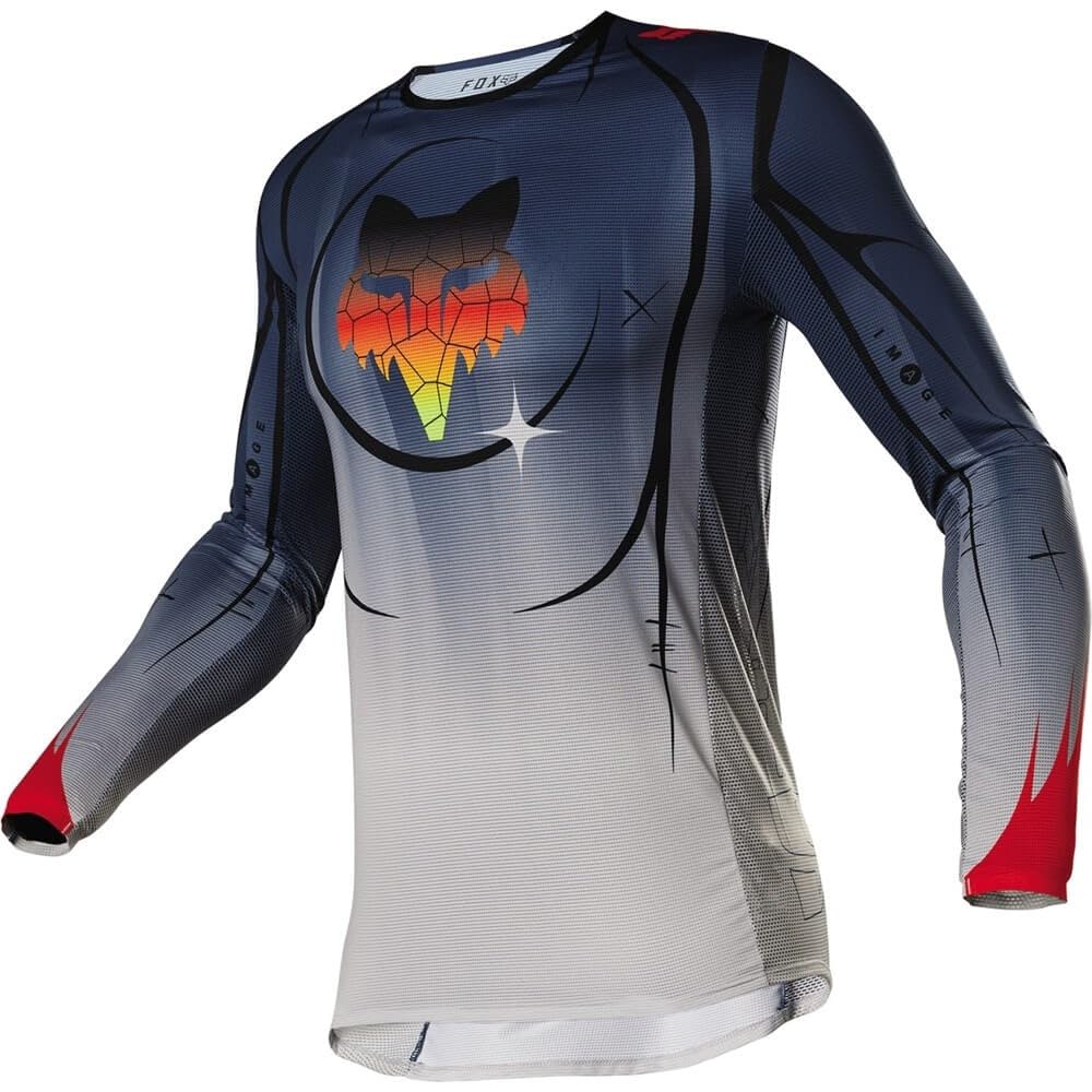 FOX FLEXAIR SKARZ LE Sweatshirt DARK INDIGO S von Fox Racing