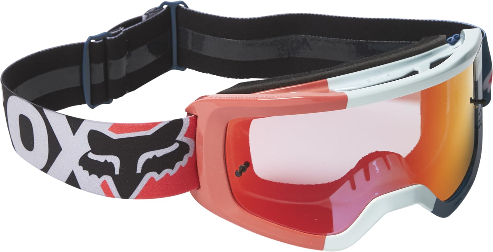 FOX Main Trice Mirrored Goggles Grey/Orange OS von Fox Racing