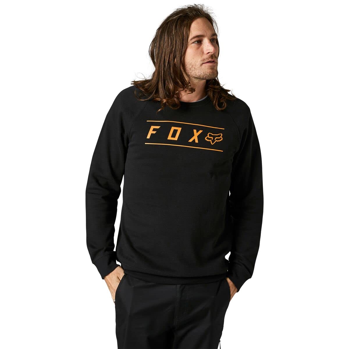 FOX Pinnacle Crew Sweatshirt Black S von Fox Racing