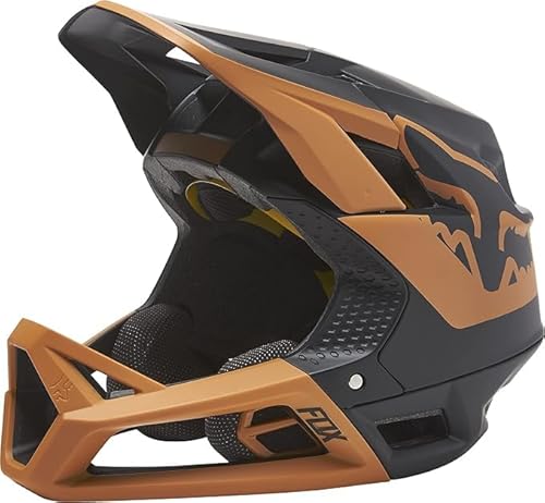 FOX Proframe Helmet Tuk, Ce Black/Gold S von Fox Racing