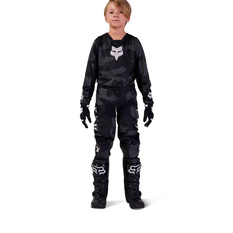 FOX RACING Fox Junior 180 BNKR Pants Black Camo Y22, Unisex-Youth-Hose, 22 von FOX RACING