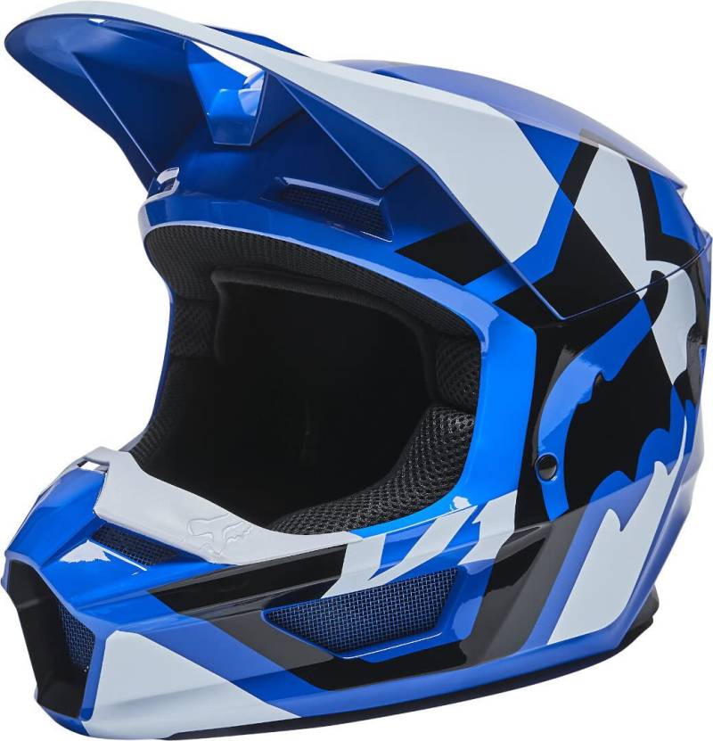 FOX V1 Lux Helmet, Ece Blue XL von Fox Racing