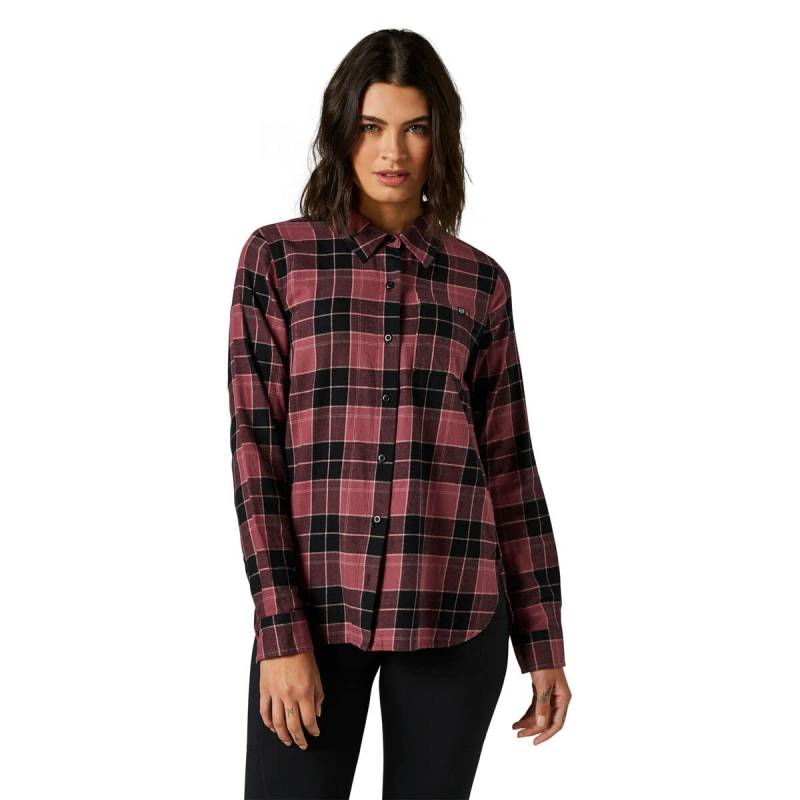 FOX Womens Pines Flannel Shirt Purple Haze L von Fox Racing