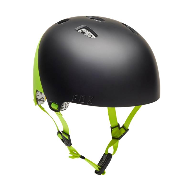 Fox 31159-019L FLIGHT PRO HELMET PRPUS Black/Yellow L von Fox Racing