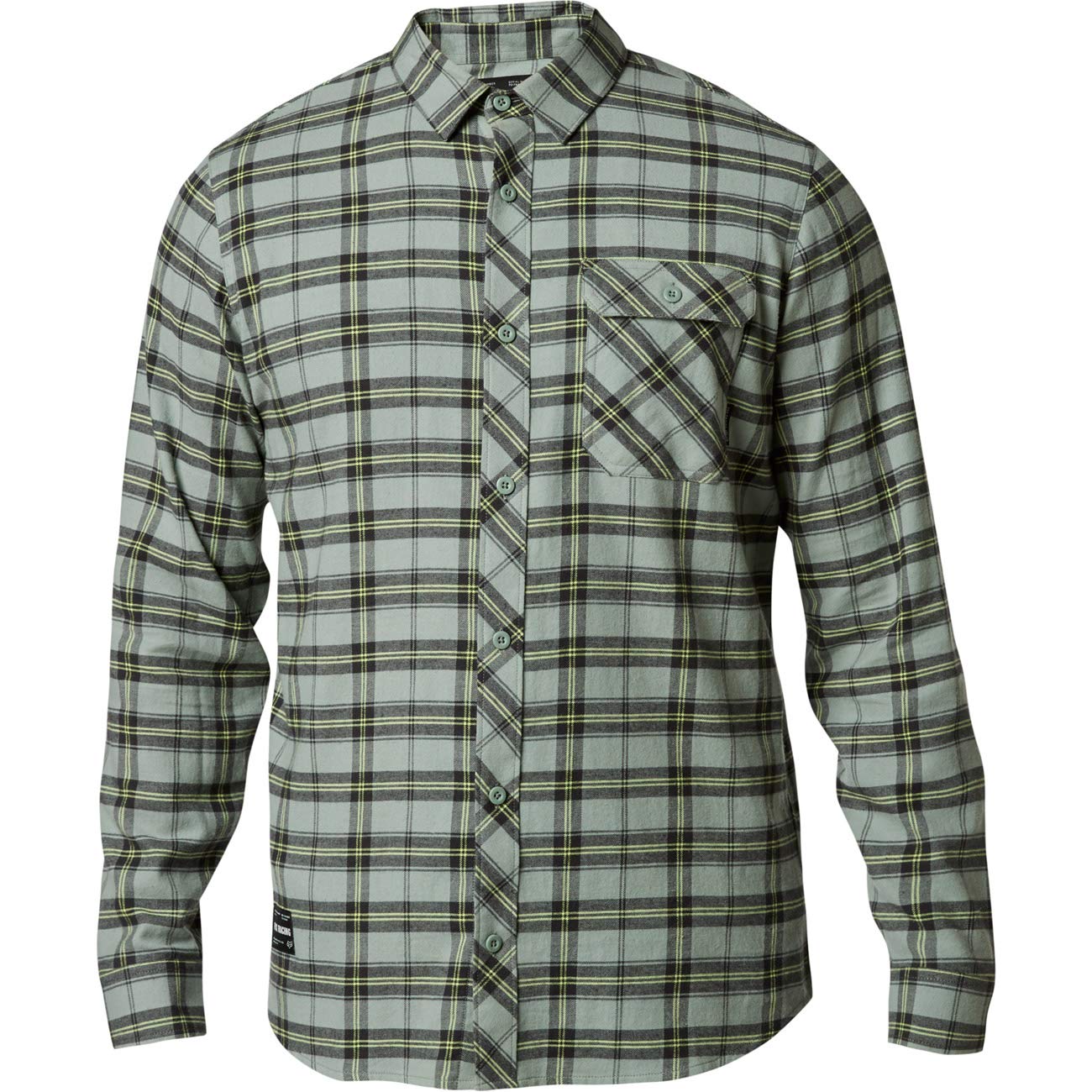 Fox Boedi Ls Flannel Pewter von Fox Racing