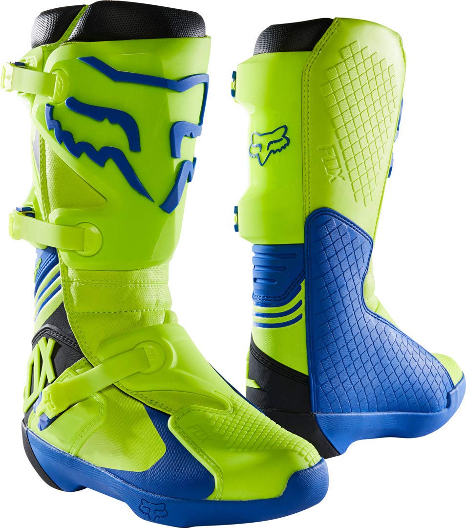 Fox Comp Boot Yellow/Blue von Fox Racing