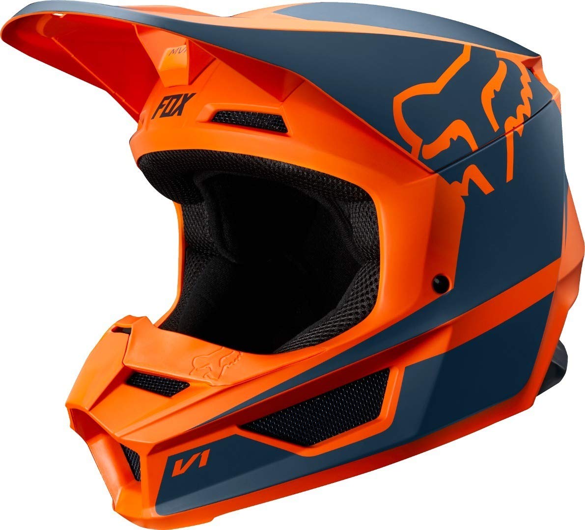 Fox Helmet Junior V-1 Przm Orange Ys von Fox Racing