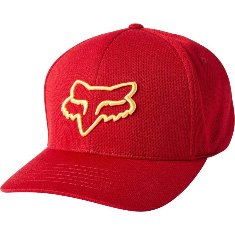 Fox Lithotype Flexfit 2.0 Hat Chili von Fox Racing