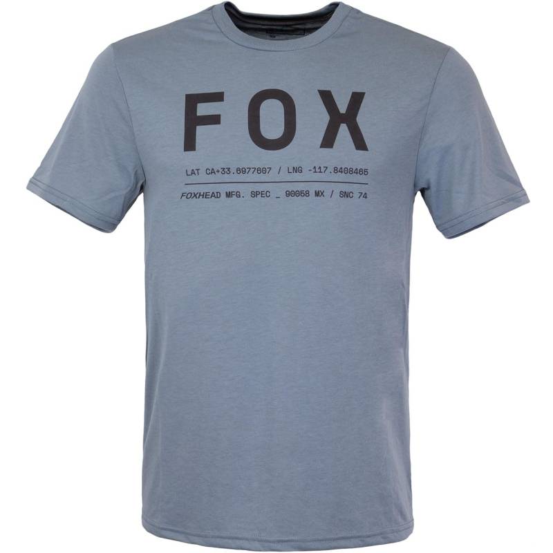 Fox Non Stop Tech T-Shirt Herren (Citadel Blue, L) von Fox Racing