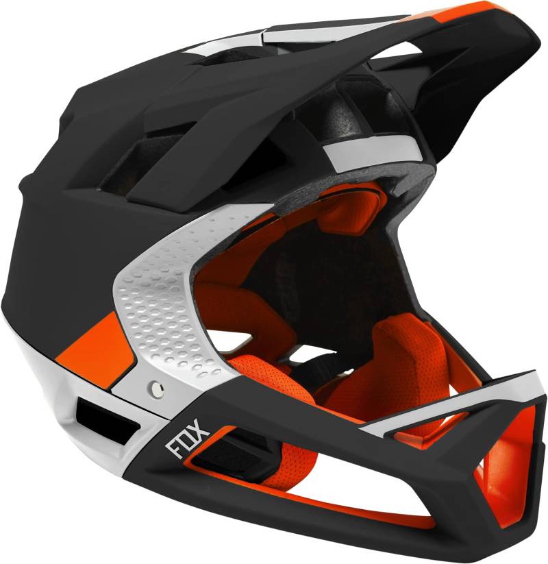 Fox Proframe Helmet Blocked, Ce Black von Fox Racing