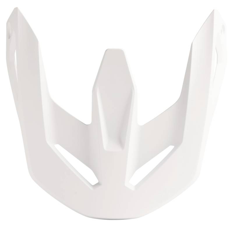 Fox Racing 22 V1 Solid Helm Visier / Peak Matt White LG von Fox Racing