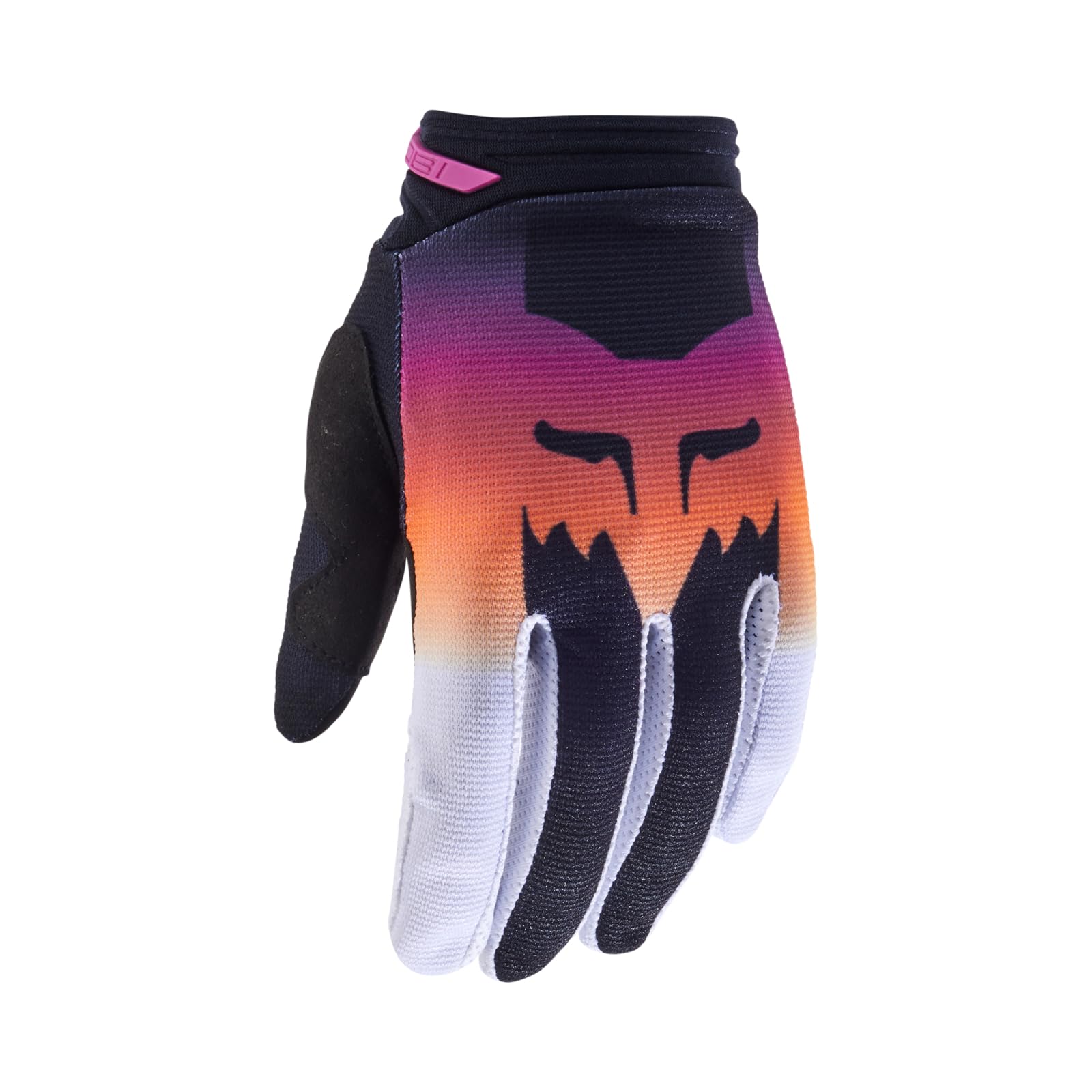 Fox Racing Damen 180 Flora Motocross-Handschuh, Schwarz/Rosa, Größe L von Fox Racing