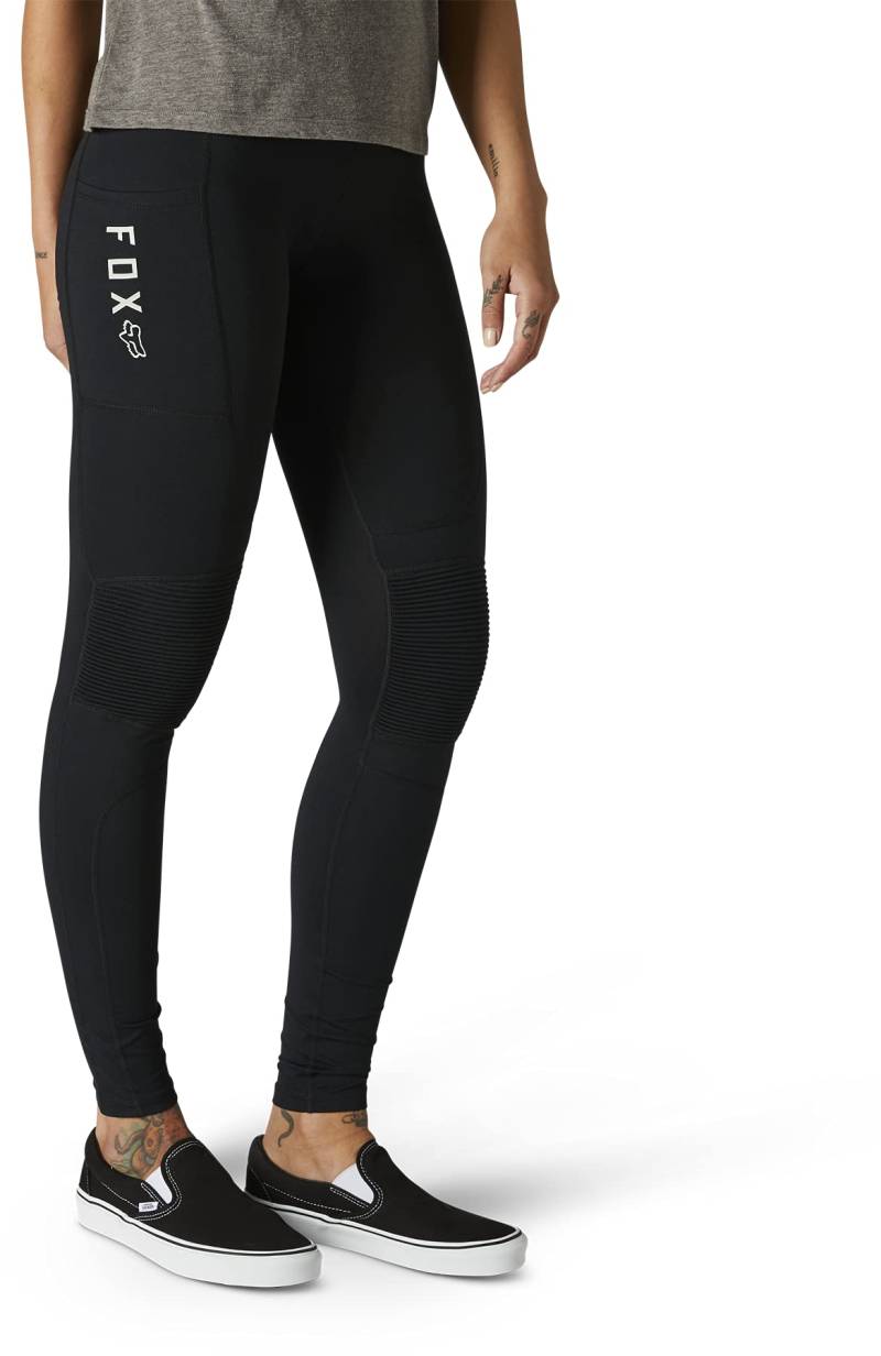 Fox Womens Edison Moto Leggings Black XS von Fox