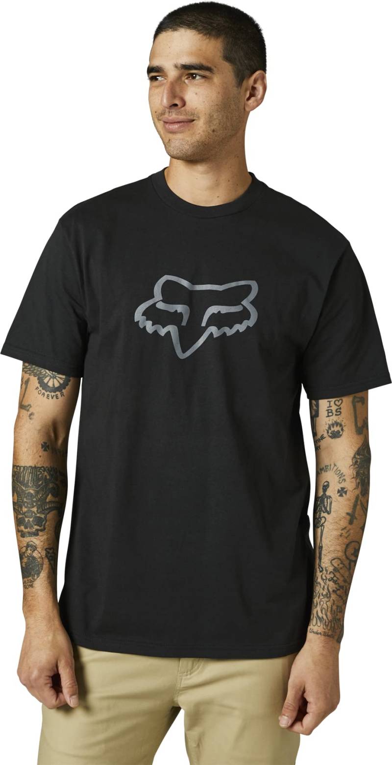 Fox Racing Fox Head Ss Tee Black/Black, 28990-021, S-L von Fox Racing