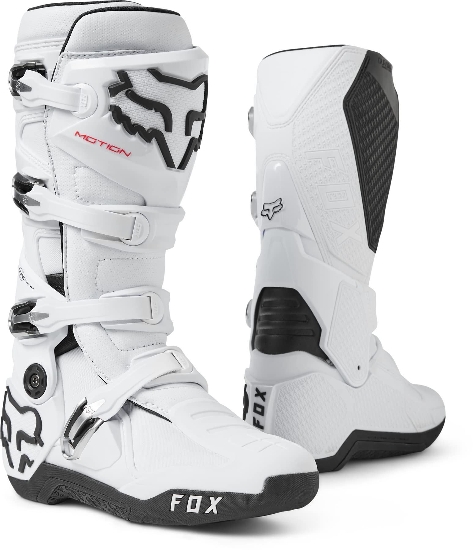 Fox Racing Motion Motocross-Stiefel, Weiß, 42 von Fox Racing