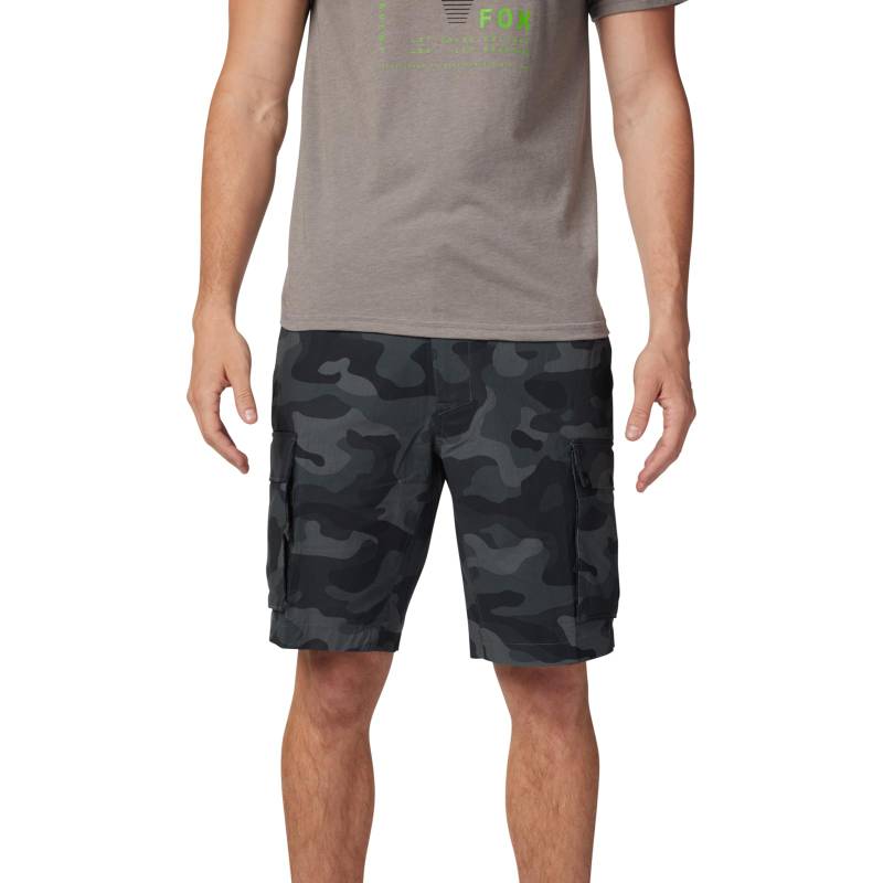 Fox Racing Slambozo 3.0 Herren-Shorts, Schwarz Camo, Größe 36 von Fox Racing