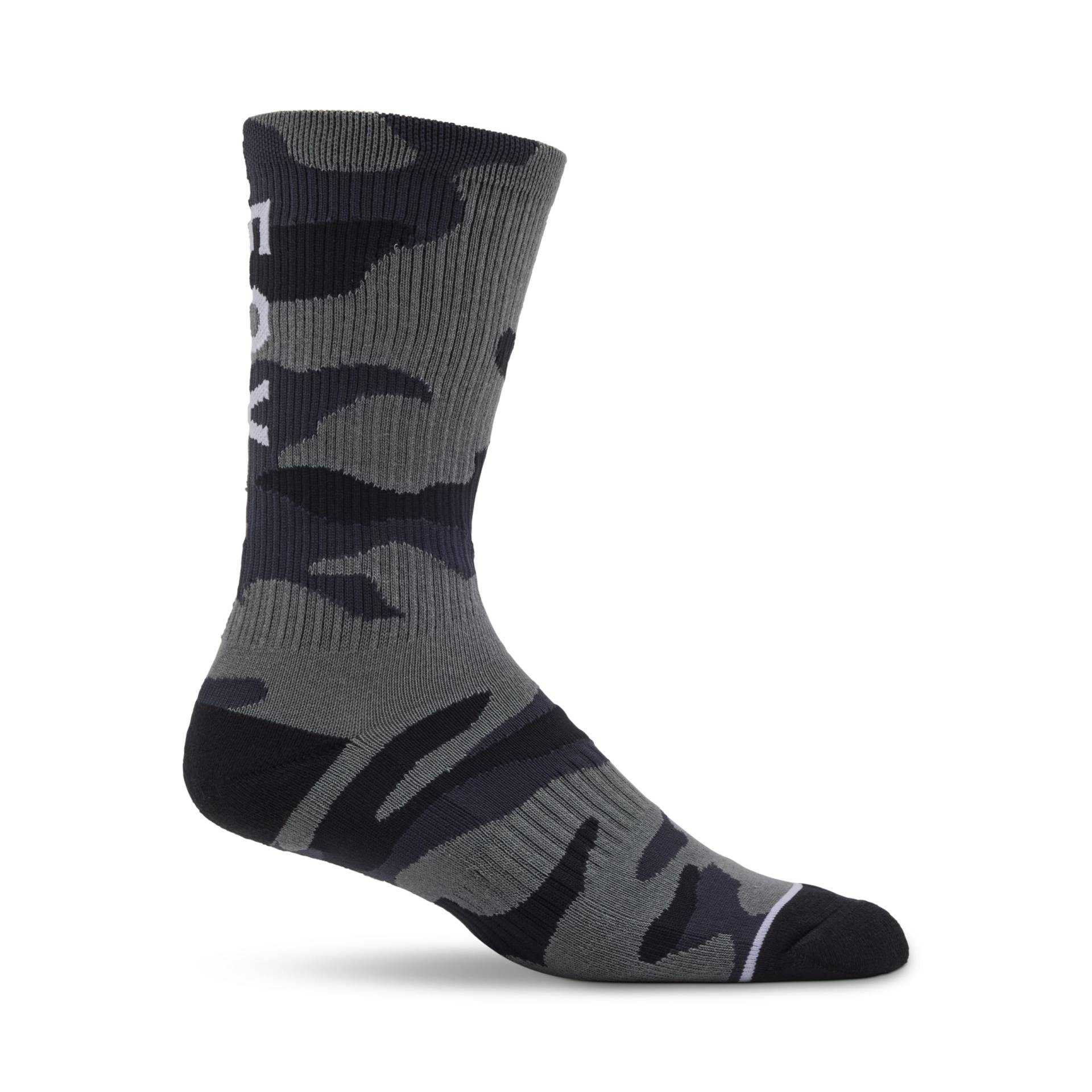 Fox Racing Unisex Fox Camo Crew Socken, Schwarz Camouflage, Small-Medium von Fox Racing