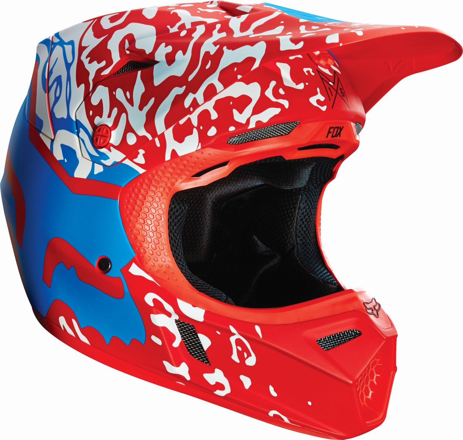 Fox Racing V-3 Cauz Helmet Red von Fox Racing