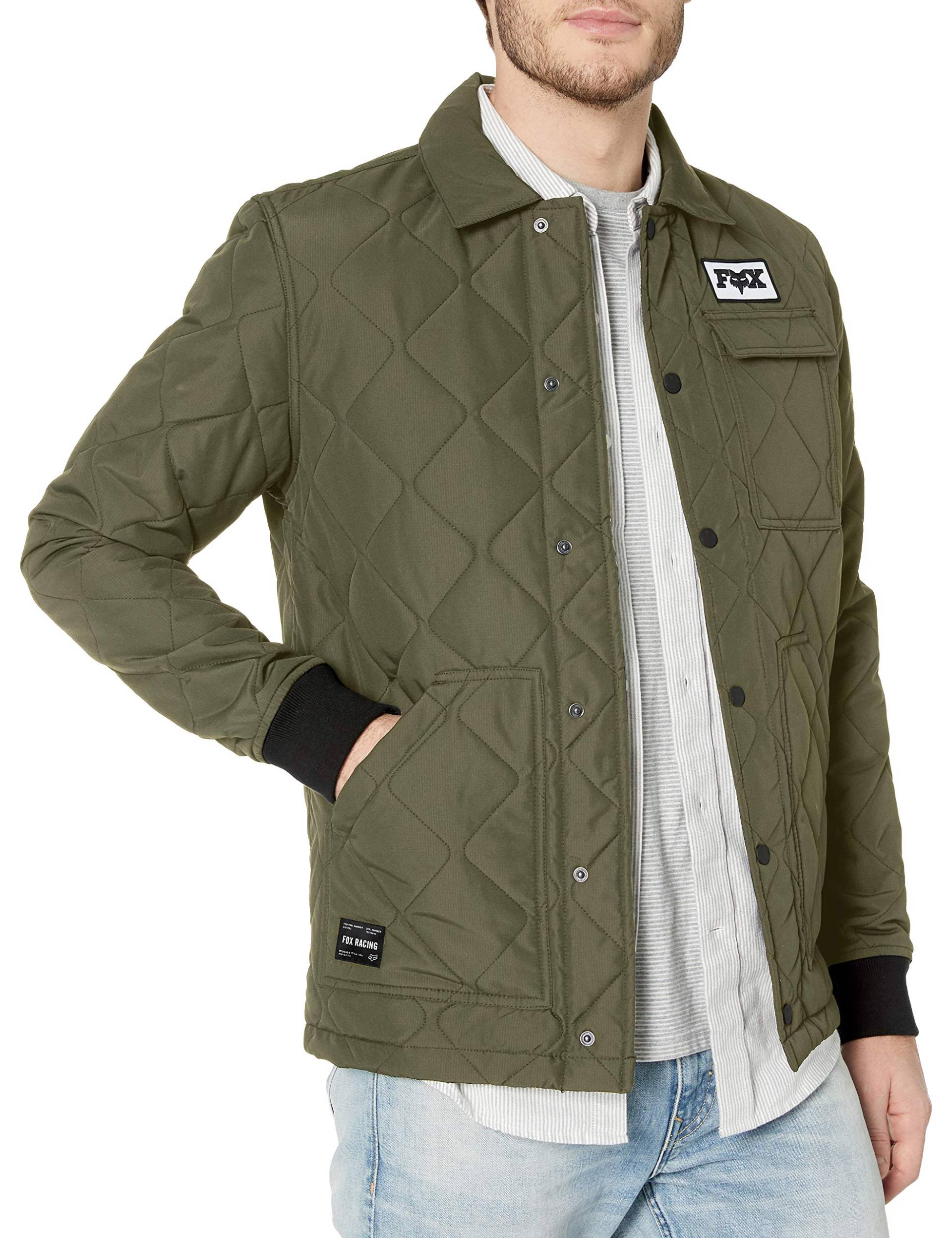 Fox Speedway Jacket Olive Green L von Fox Racing