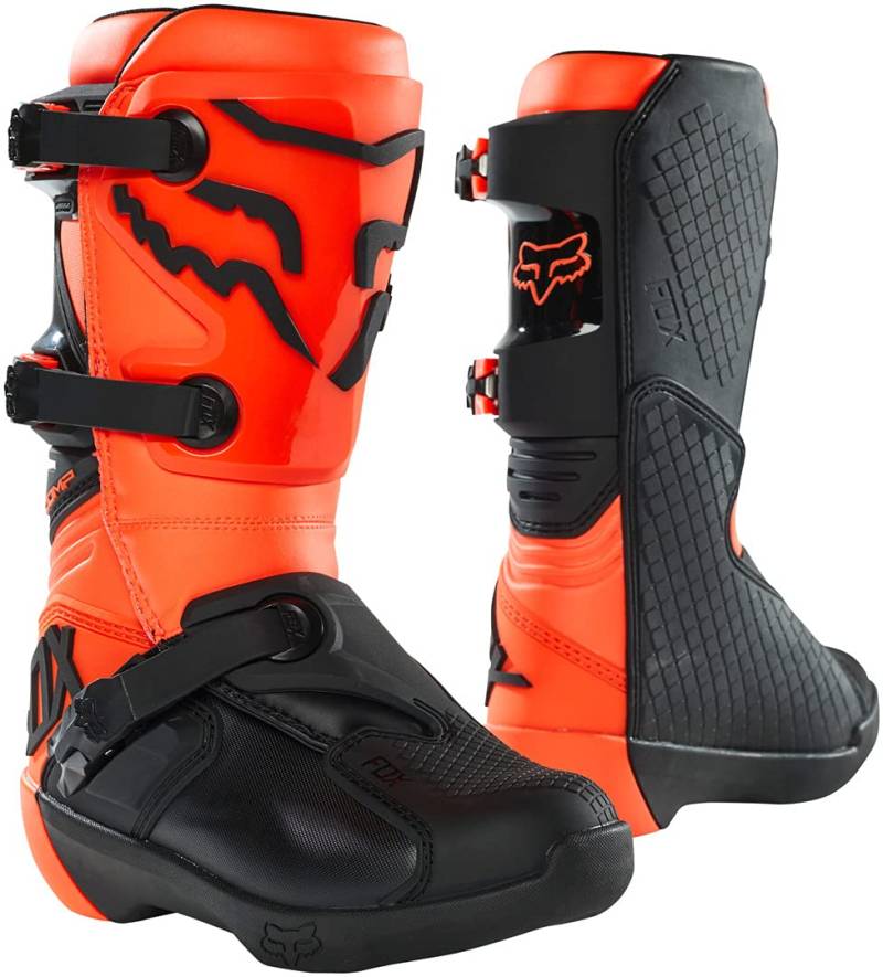 Fox Unisex 27689 Y5 Sportstiefel mit Schnalle, Orange, 824, 5 Big Kid von Fox Racing