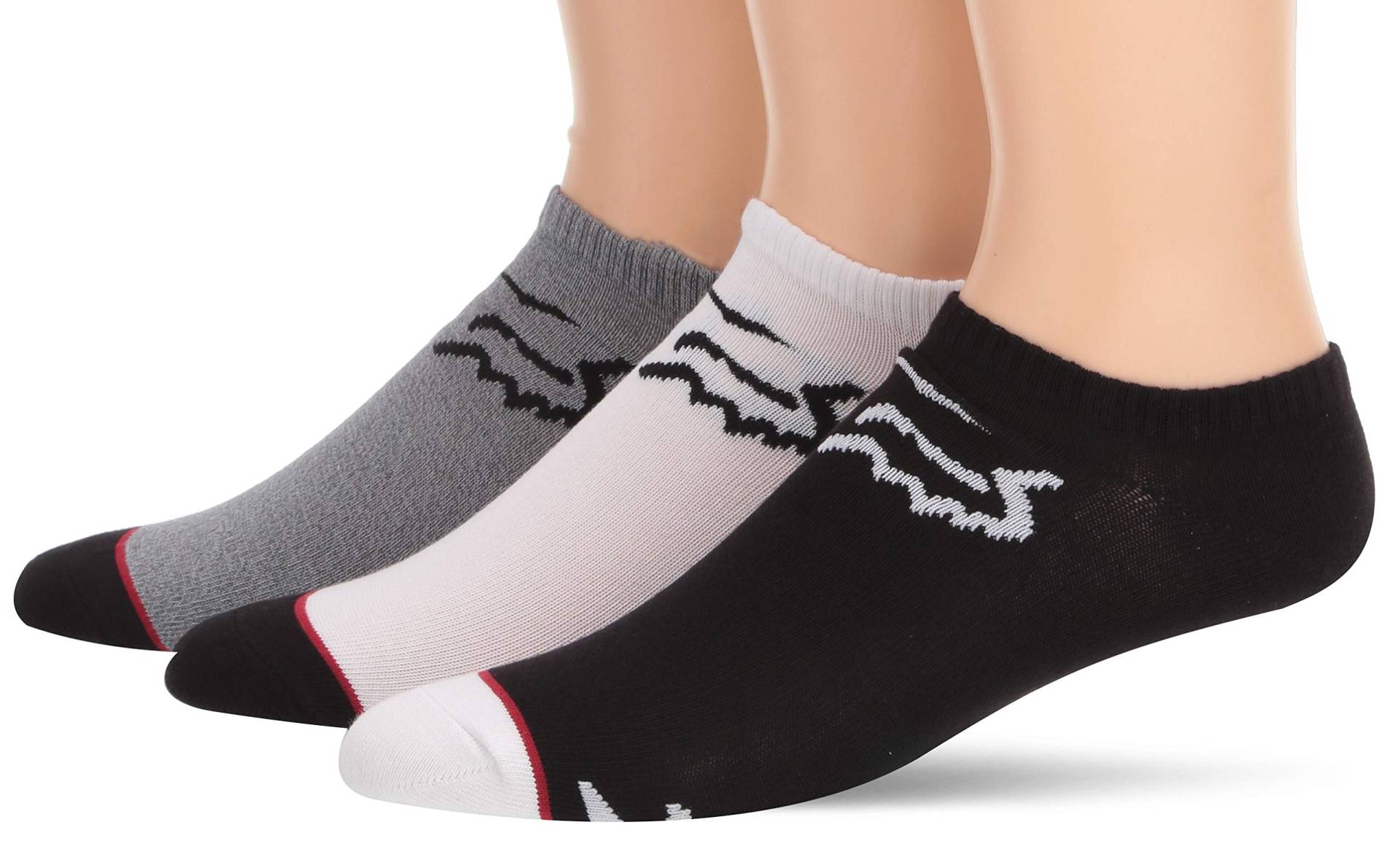 Fox Unisex Erwachsene No Show 3 Pack Misc Socks, 582, L-XL EU von Fox Racing