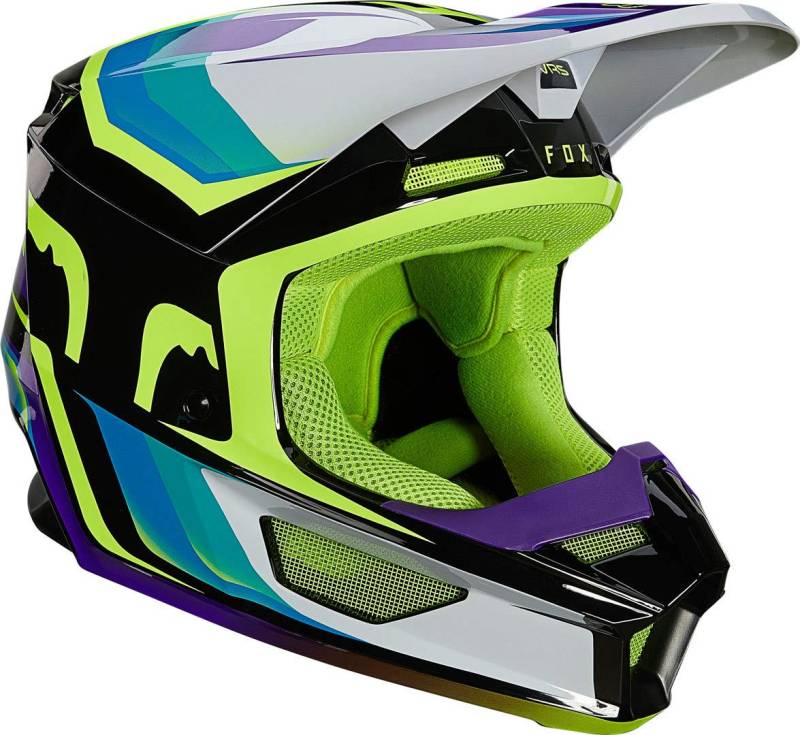 Fox V1 Tro Helmet Aqua S von Fox Racing