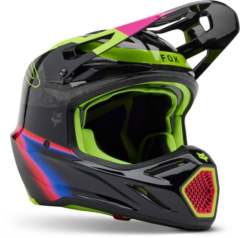 Fox V3 RS Energy MIPS Motocross Helm, schwarz, XL (61/62) von Fox Racing