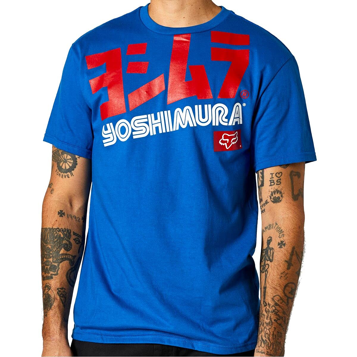 Fox Yoshimura Oversized Ss Tee Royal Blue von Fox