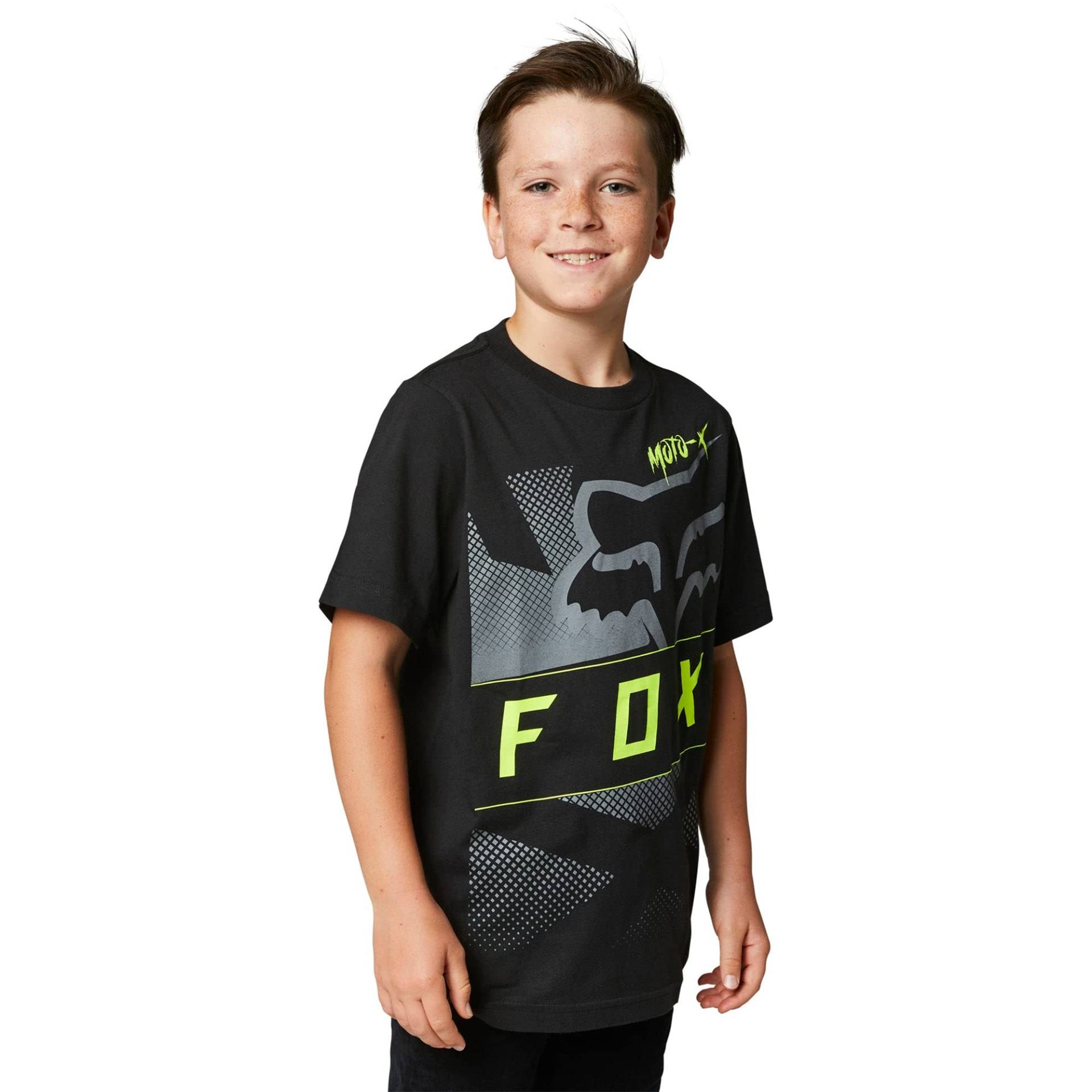 Fox Youth Riet Basic Tee Black YM von Fox Racing