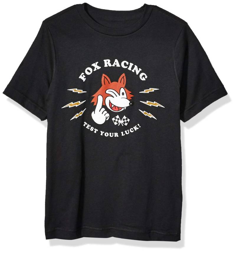 Fox Youth Test Your Luck Ss Tee Black Ym von Fox Racing