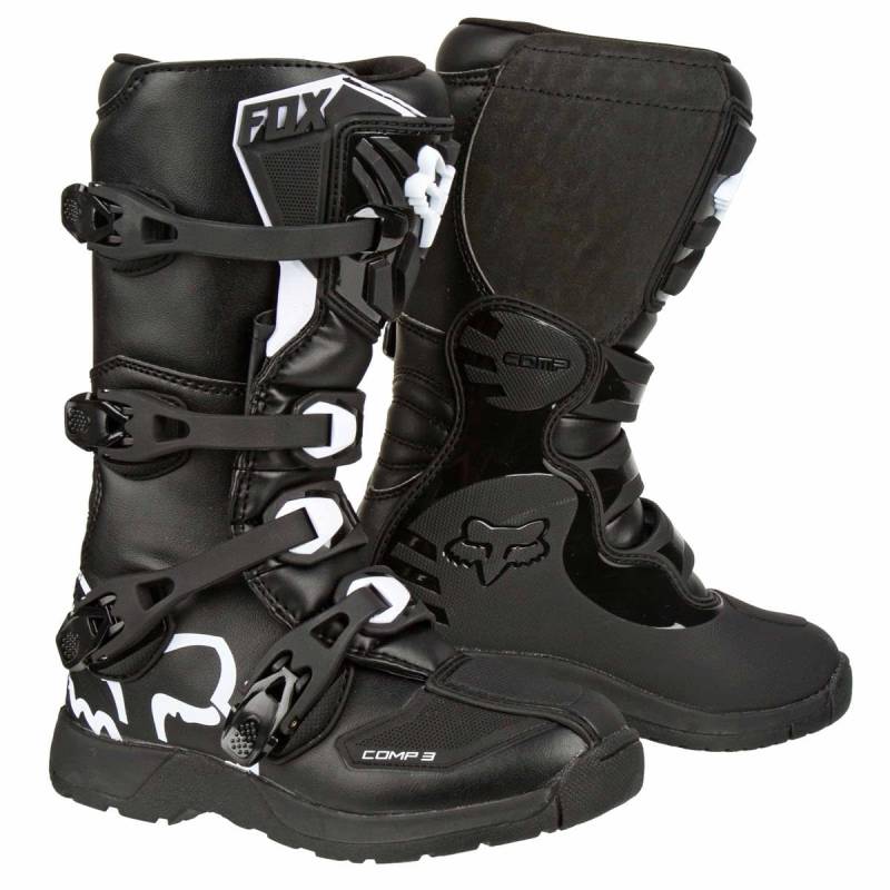 Shoes Fox Junior Comp 3Y Black Y7 (248Mm) von Fox Racing