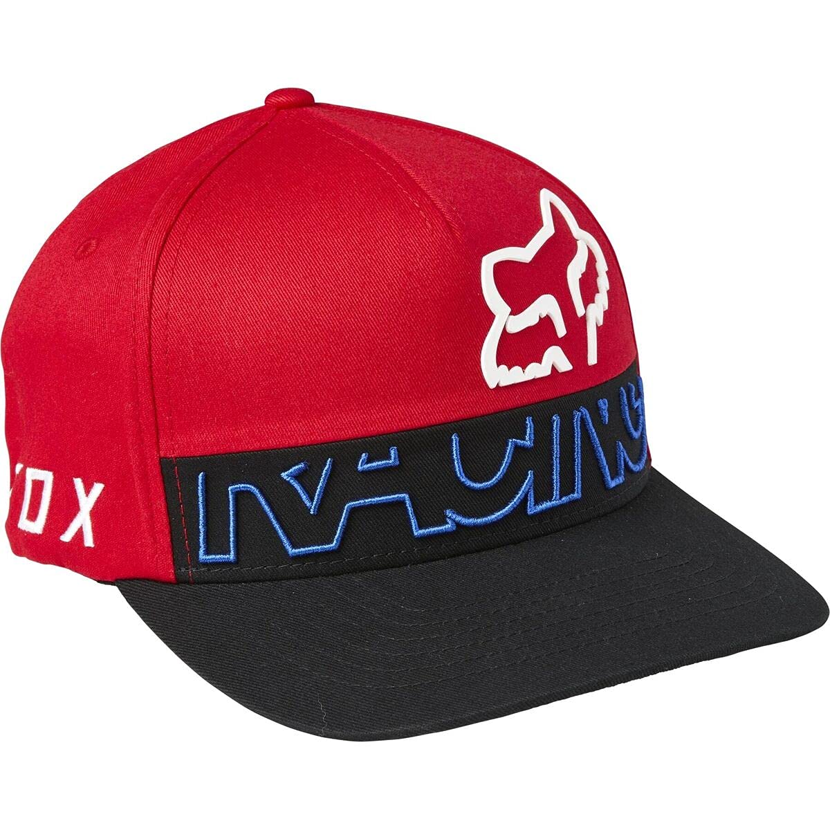 Skew Flexfit Hat Flame Red L/XL von FOX