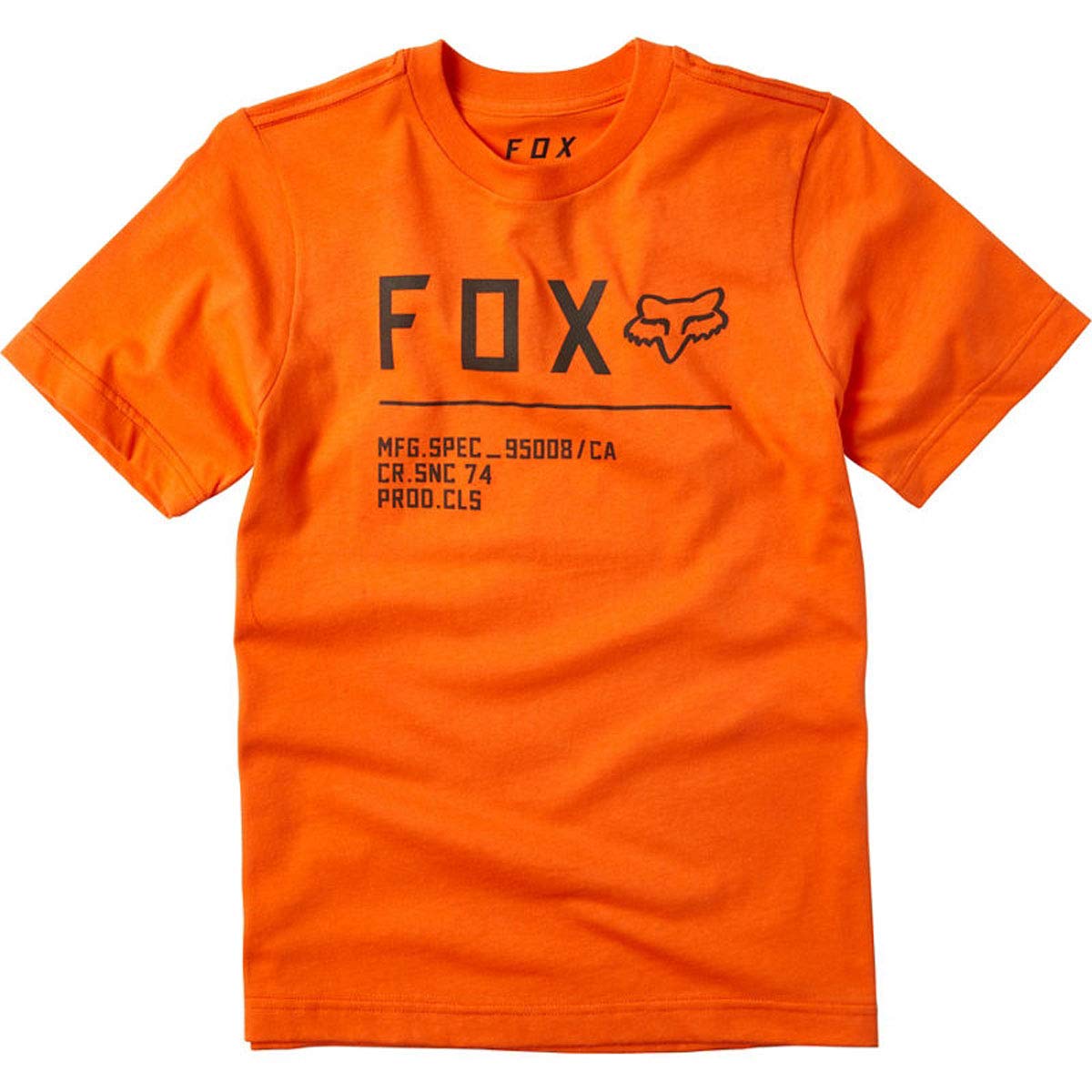 Youth Non Stop Ss Tee Orange Flame von Fox