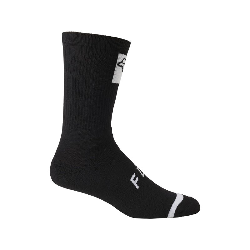 Fox 8" Defend Crew Sock [Blk] Größe: L/XL von Fox