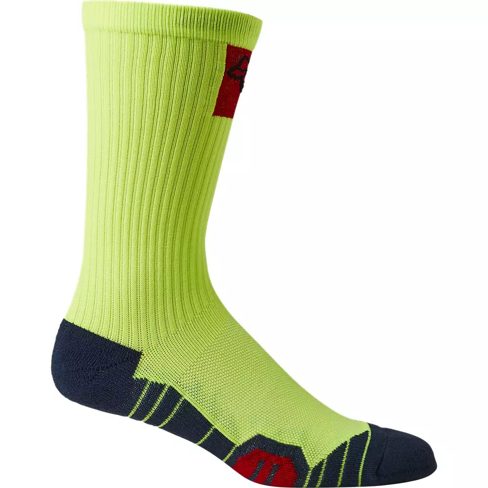 8" Ranger Cushion Sock Se Fluo Yellow von Fox Racing