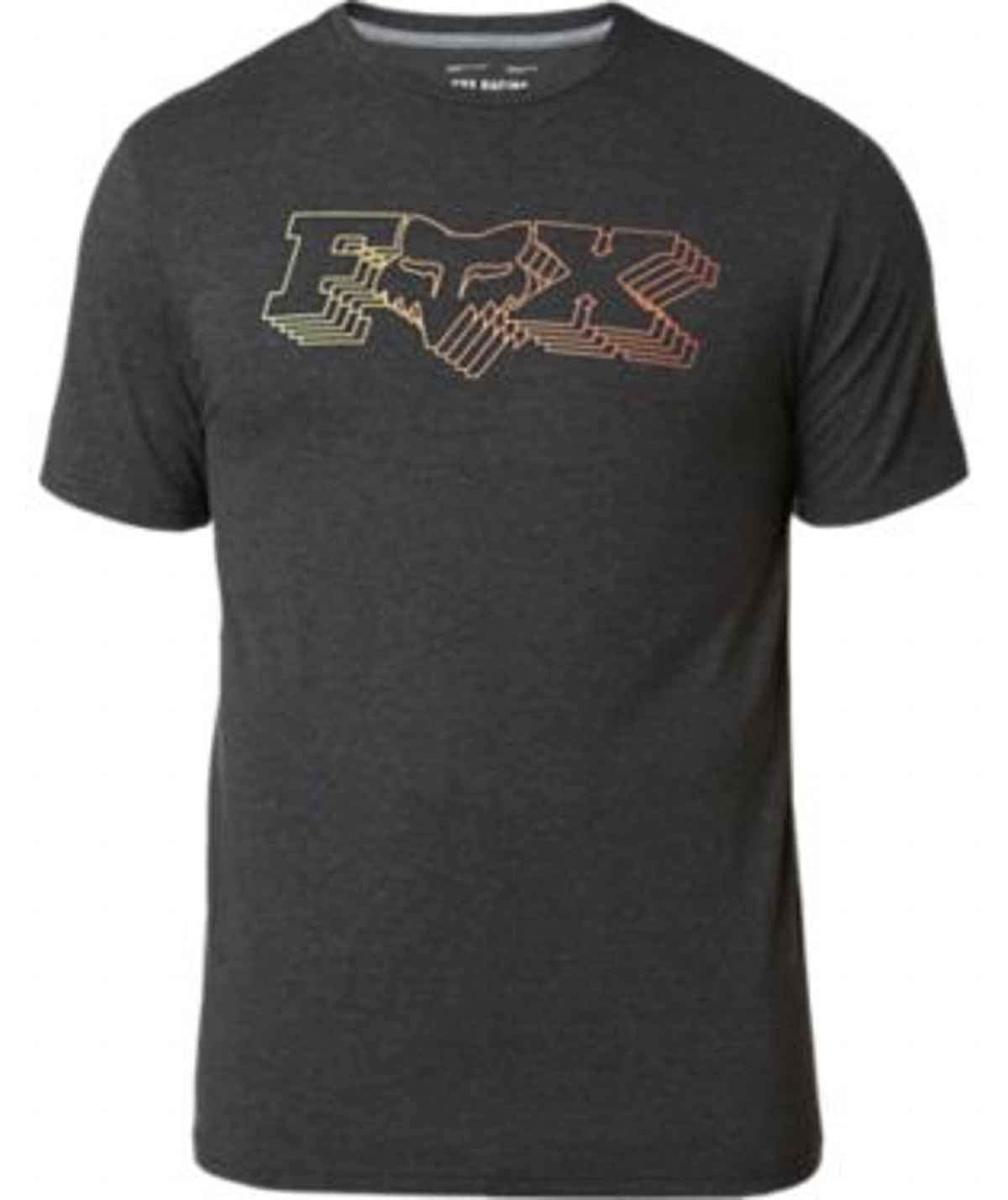 Cosmic Fheadx Ss Tech Tee Heather Black von Fox