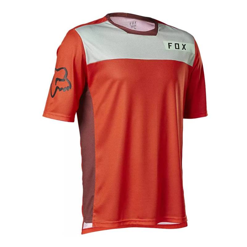 Defend Ss Jersey Moth Fluo Red von Fox