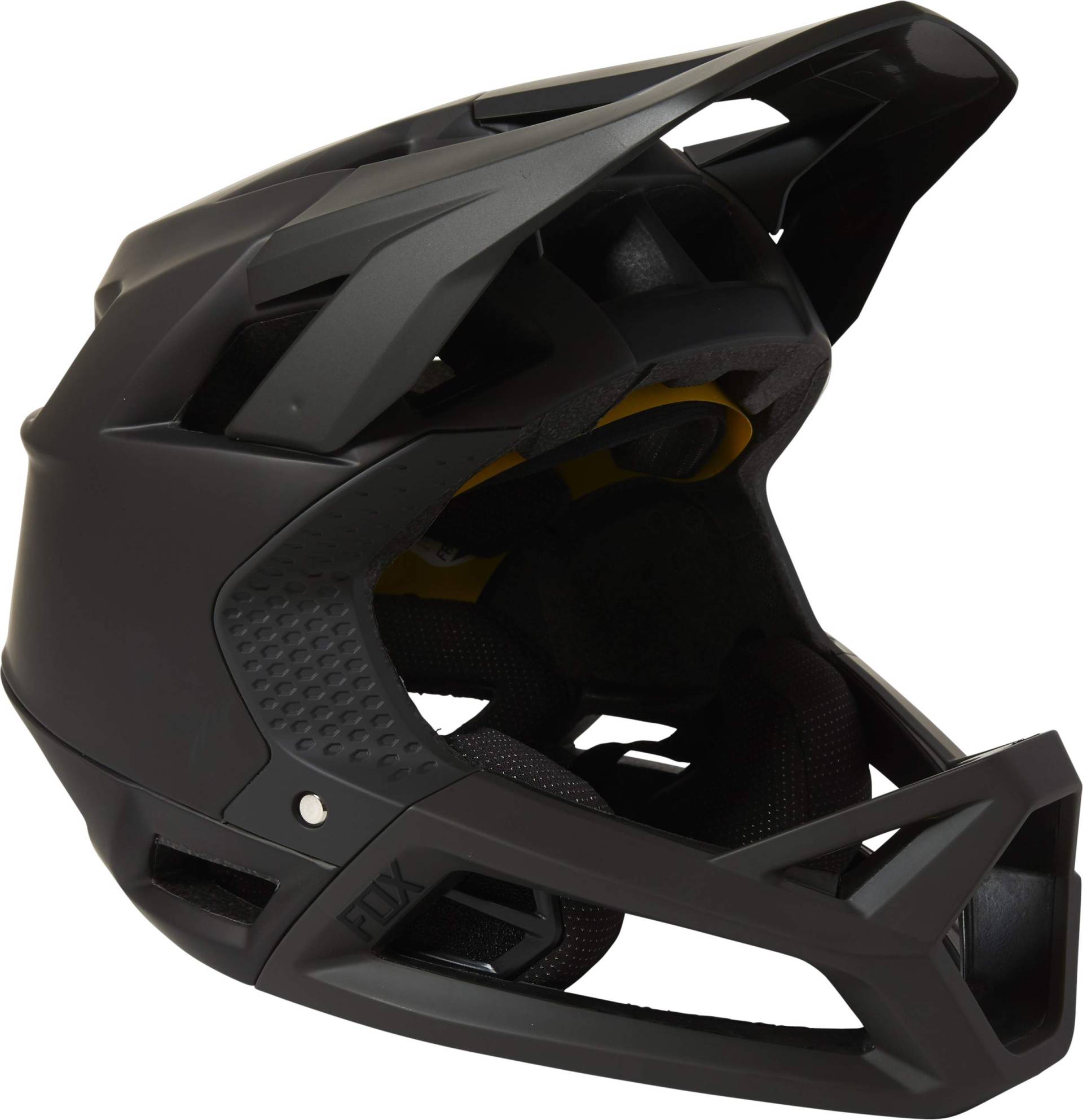 Fox Herren Proframe mat, Ce Black Helmet, Black/White, S (55/56) EU von Fox Racing