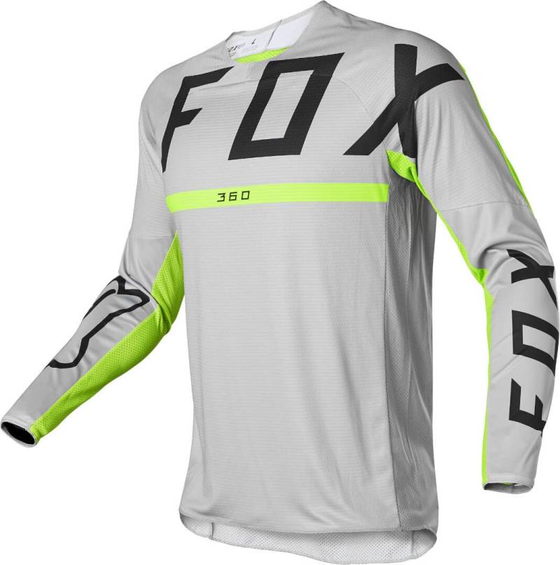 FOX 360 Merz Jersey Steel Grey M von Fox Racing