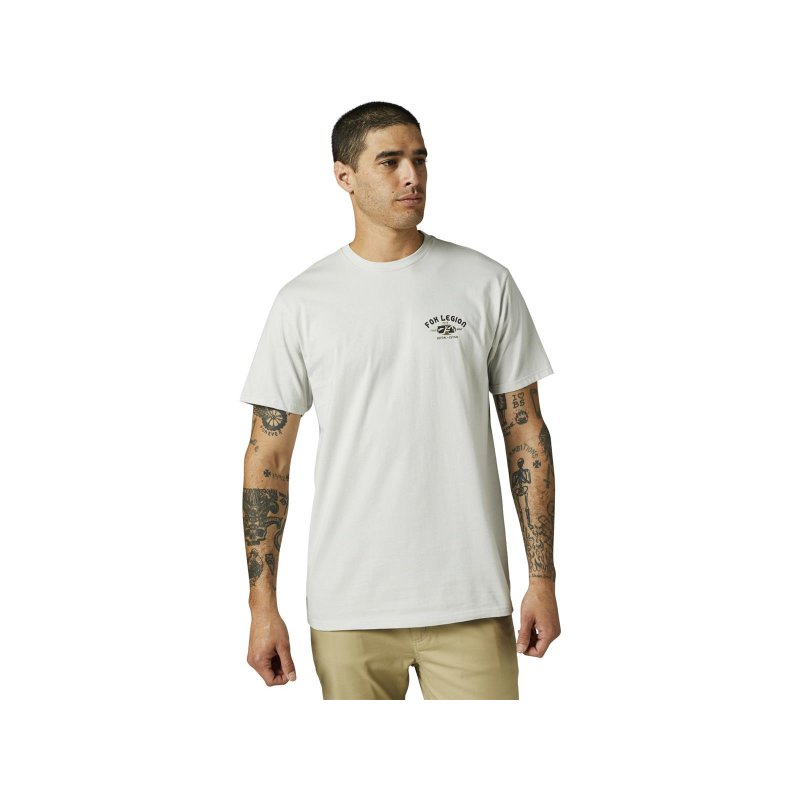 Fox At Bay Ss Premium T-Shirt [Lt Gry] von Fox