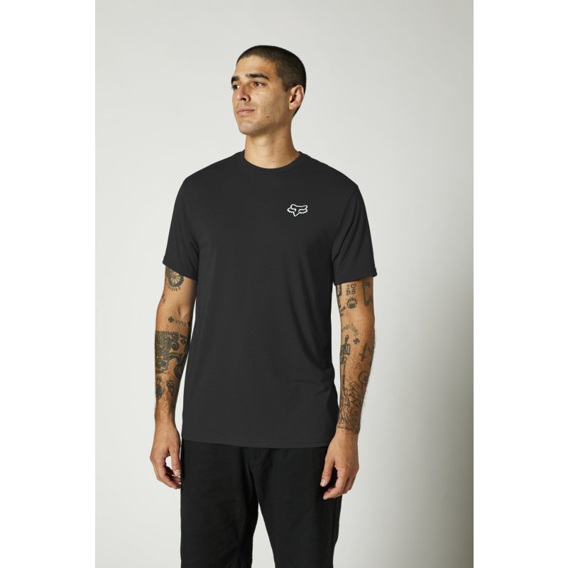 Fox Burnt Ss Tech T-Shirt [Blk] von Fox