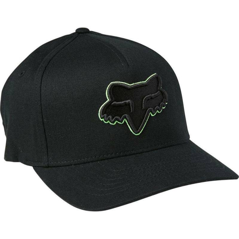 FOX Epicycle Flexfit 2.0 Hat Black/Green L/XL von Fox Racing