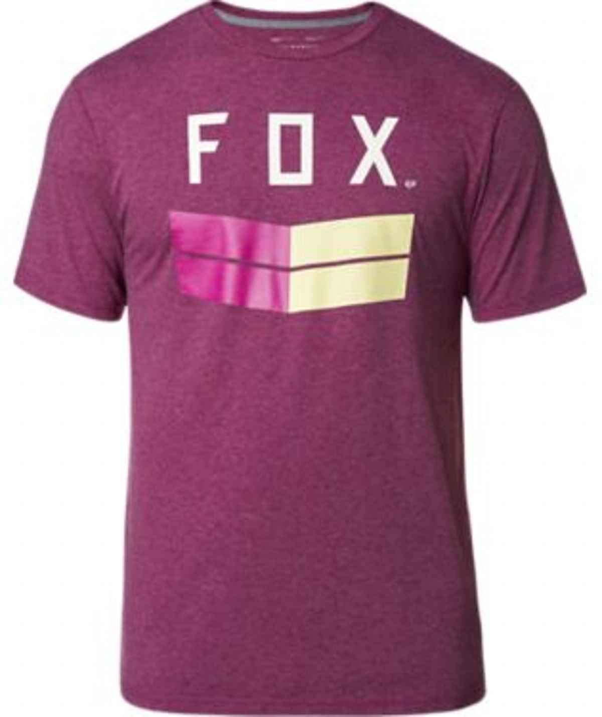 Fox Frontier Ss Tech Tee Heather Purple von Fox