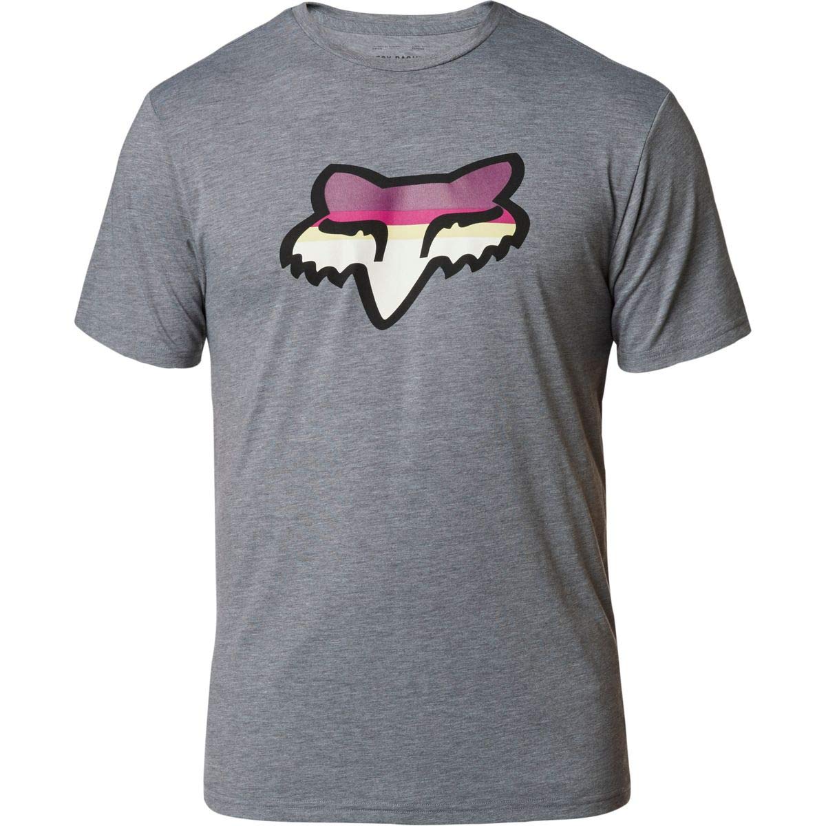 Fox Head Strike Ss Tech Tee Heather Graphite, 185, S von Fox Racing