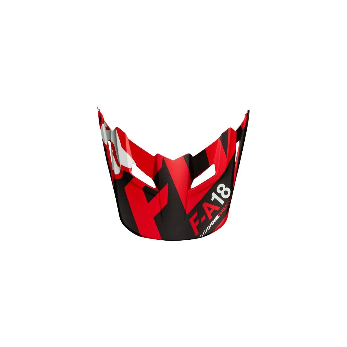 Fox Helmet Visor V-1 Sayak Red M/L von Fox Racing