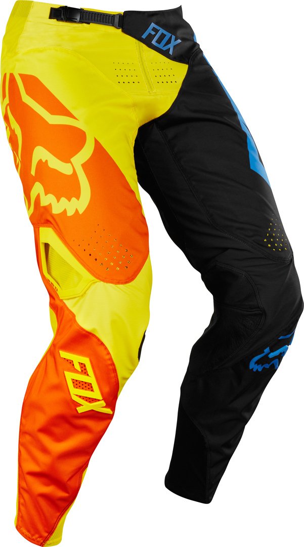 Fox Pants 360 Preme, Black/Yellow, Größe 36 von Fox Racing