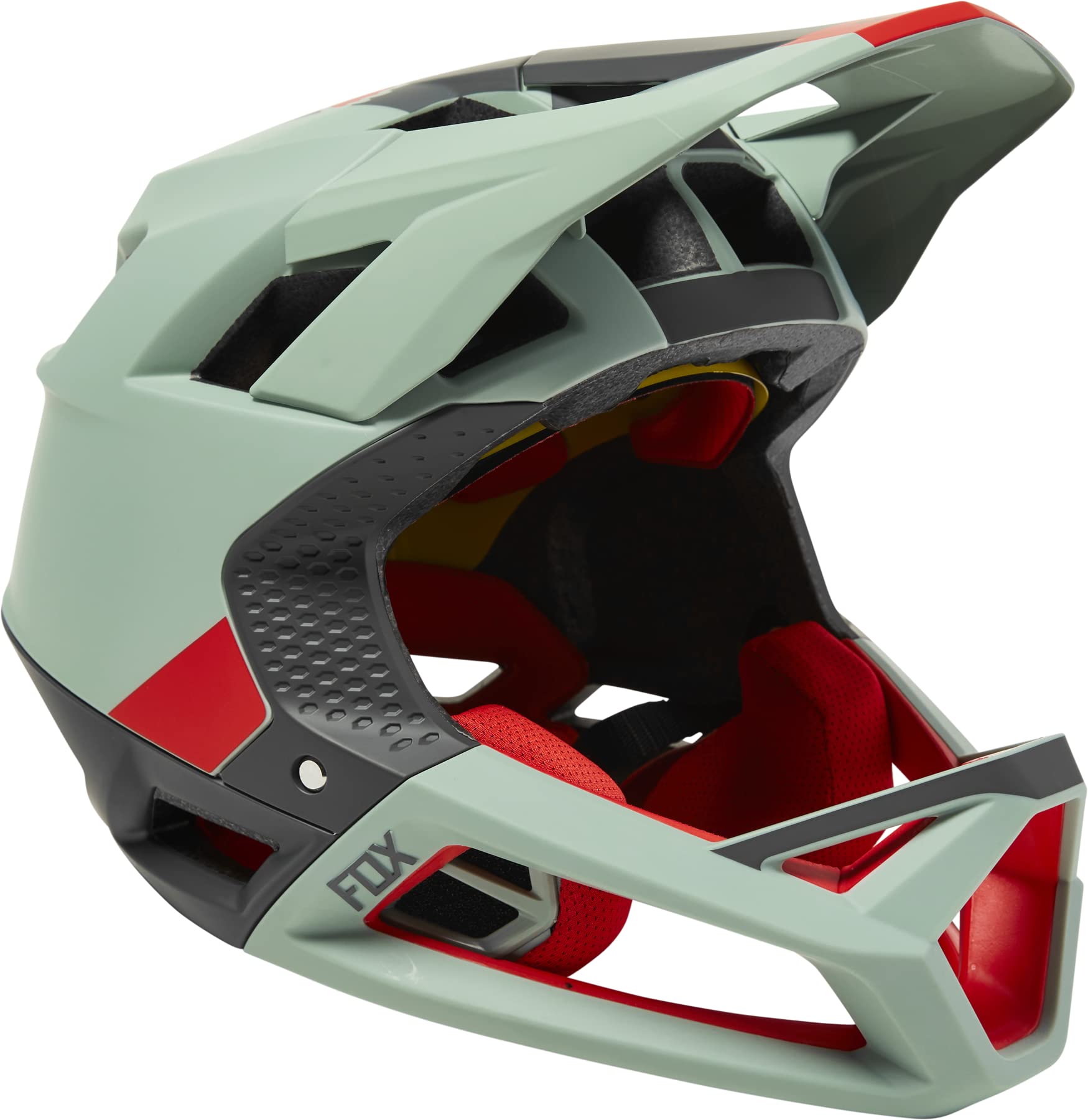 Fox Proframe Helmet Blocked, Ce Eucalyptus von Fox Racing