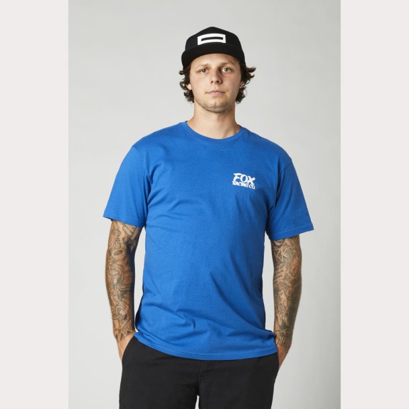 Fox Traditional Ss Premium T-Shirt [Roy Blu] Größe: S von Fox