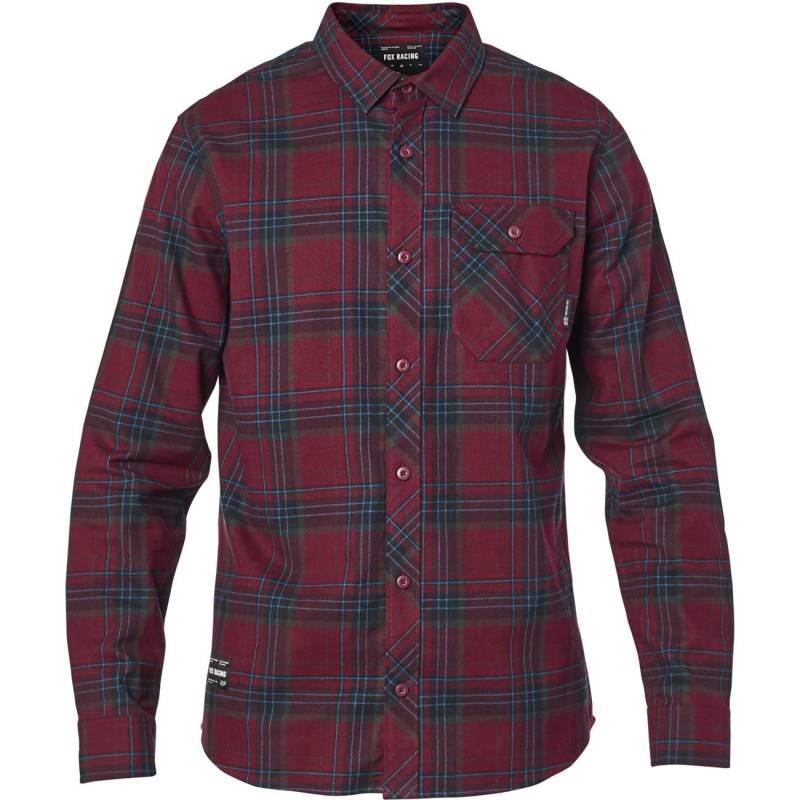 Fox Unisex-Adult Gamut Stretch Cranberry Flannel, 527, S von Fox Racing